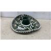 Image 1 : Green Sombrero with White Braiding, Silver Embroidery, and Sequins