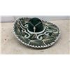 Image 2 : Green Sombrero with White Braiding, Silver Embroidery, and Sequins