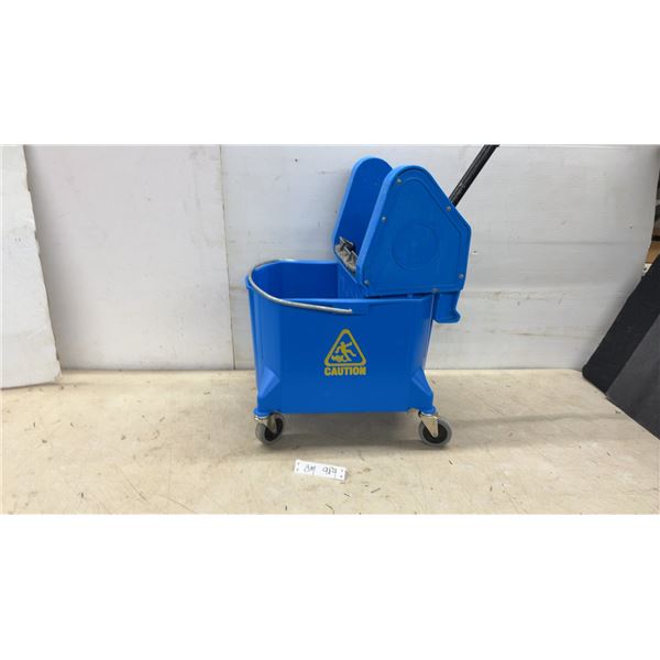Mop Bucket and Wringer on Casters