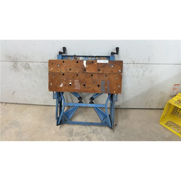 Workmate Portable Folding Workbench with Dual-Crank Vise Jaws
