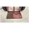 Image 2 : Two-Wheeled Utility Hand Truck, Red Metal Frame, Pneumatic Tires