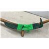 Image 9 : Vintage Bow Saw, Modern Bow Saw, and Scythe with Sickle Blade