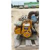 Image 4 : Pallet Lot: Briggs and Stratton 3 HP Pump, Red Pump, 2 Coils of Hose