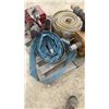 Image 5 : Pallet Lot: Briggs and Stratton 3 HP Pump, Red Pump, 2 Coils of Hose