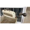 Image 10 : Vintage One-Minute Washing Machine and Wringer on a Steel Rolling Stand
