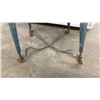 Image 2 : Vintage One-Minute Washing Machine and Wringer on a Steel Rolling Stand