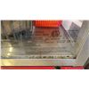 Image 13 : Red Popcorn Machine on Cart with Gold Wheels, 60 × 30 × 18”