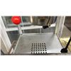 Image 7 : Red Popcorn Machine on Cart with Gold Wheels, 60 × 30 × 18”