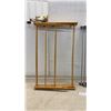 Image 2 : Two Collapsible Drying Racks: Wood and Metal, Each with 3 Sections