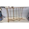Image 3 : Two Collapsible Drying Racks: Wood and Metal, Each with 3 Sections