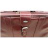 Image 7 : Two Streamline Red Leather-Style Suitcases