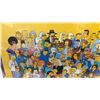 Image 4 : Framed “The Simpsons Cast of Thousands” Poster, Matt Groening, 2000, 24 × 36"