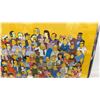 Image 6 : Framed “The Simpsons Cast of Thousands” Poster, Matt Groening, 2000, 24 × 36"