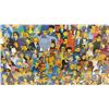 Image 8 : Framed “The Simpsons Cast of Thousands” Poster, Matt Groening, 2000, 24 × 36"