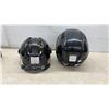 Image 3 : Reebok and Bauer Hockey Helmets, Sizes Small and Large