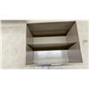 Image 2 : Portable Lockable Metal File Storage Box with Divider, 10 × 12-1/2 × 10" (No Key)