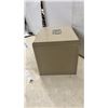 Image 4 : Portable Lockable Metal File Storage Box with Divider, 10 × 12-1/2 × 10" (No Key)