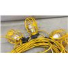 Image 3 : Intertech Certification 100 Ft. Heavy-Duty String Work Lights with 10 Light Sockets