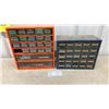 Image 1 : Two Multi-Drawer Small Parts Organizers: Brads, Tacks, Washers, Nails, and More