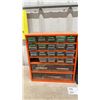 Image 3 : Two Multi-Drawer Small Parts Organizers: Brads, Tacks, Washers, Nails, and More