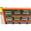 Image 4 : Two Multi-Drawer Small Parts Organizers: Brads, Tacks, Washers, Nails, and More