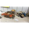 Image 1 : Holz-Her 2423 Belt Sander, Wagner Paint Sprayer, and Ryobi Belt Sander