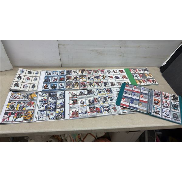 Hockey Card Collection: 2007-08 Upper Deck and O-Pee-Chee Binders, and More