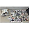 Image 1 : Large Lot of MLB Topps and NHL Upper Deck Cards, Black Diamond, and Artifacts