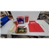 Image 1 : Coca-Cola Collectibles: 1982 Centennial Tray, Fun Lights, Apron, Cups, and Tin