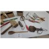 Image 3 : Vintage Wooden Butter Molds, Meat Tenderizers, Masher, Spatulas, and Ladle