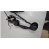 Image 4 : Vintage Black Bakelite Rotary Telephone with Hexagonal Base, Mid-20th Century