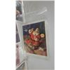 Image 2 : Vintage 1960s Coca-Cola Print Ads Including Sundblom Santa Claus, in Sleeves