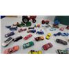 Image 7 : Large Lot of Diecast Toy Vehicles: Hot Wheels, Tractors, Race Cars, and Trucks
