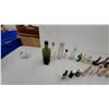 Image 7 : Vintage Glass Bottle Collection: Embossed Milk Bottles, Tanqueray, and 7Up