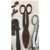 Image 8 : Large Lot of Antique Wrenches, Pipe Wrenches, Tin Snips, and Pliers