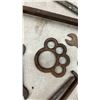 Image 9 : Large Lot of Antique Wrenches, Pipe Wrenches, Tin Snips, and Pliers