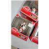 Image 7 : 9 Coca-Cola Trim-a-Tree and Contour Bottle Christmas Ornaments, Santa, and Penguins