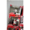 Image 8 : 9 Coca-Cola Trim-a-Tree and Contour Bottle Christmas Ornaments, Santa, and Penguins