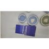 Image 5 : Wedgwood Jasperware Plates, Porcelain Figurines, and Occupied Japan Lace China Dish