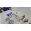 Image 7 : Wedgwood Jasperware Plates, Porcelain Figurines, and Occupied Japan Lace China Dish