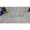 Image 1 : 6 Vintage Glass Milk Bottles: Pleasant View Dairy, Co-op, and Kellough's
