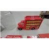 Image 2 : Coca-Cola Ceramic Delivery Truck Cookie Jar, Cookbooks, and Glass Storage Jars