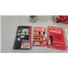 Image 5 : Coca-Cola Ceramic Delivery Truck Cookie Jar, Cookbooks, and Glass Storage Jars