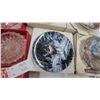 Image 4 : Collection of Knowles Collector Plates and Crystal Ashtrays
