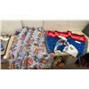 Image 1 : Coca-Cola Polar Bear Throw Blanket and Advertising Pattern Comforter