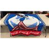 Image 4 : Coca-Cola Polar Bear Throw Blanket and Advertising Pattern Comforter