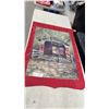 Image 1 : Jim Harrison “Coca-Cola” Covered Bridge Banner, 42 × 29"