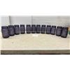 Image 1 : 12 Bernardin Canadian Purple Mason Jars, “Origine De 1881”