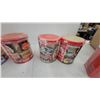 Image 3 : Coca-Cola Collectible Tins: Vending Machine Tin, Cylindrical Puzzle Tins, and Cards