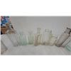 Image 5 : Antique Glass Bottles, Jars, Mason Jar with Zinc Lid, and Stoppers